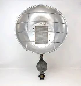 Gs130s-lp Ghp Group Inc. Infrared Dynamics Infraready 11 000 Btu Propane Tank Top Portable Radiant Heater