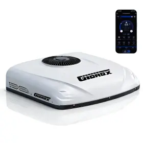 Clve010hc-d12 Gidrox 10000 Btu 12v Dc Rv Air Conditioner Heater Rooftop Ac Unit