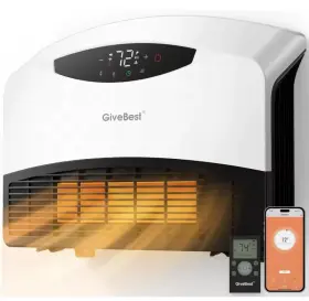 Givebest 810134651647 Wifi Remote Controlled Electric Wall Heater Large Room Floor/wall Mount
