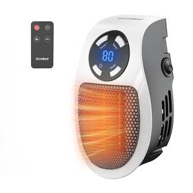 Givebest B08c5gqh29 450w Programmable Space Heater With Led Remote Wall Outlet Electric