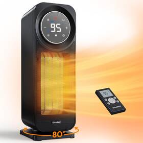 Givebest B0cl5yn6kn Touch Panel Space Heaters For Indoor Use 1500w Heating Electric Heater