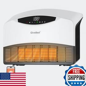 Givebest B0fghwk276 Smart Wall Heater 1500w Electric Ptc Space Heaters For Indoor Use