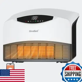 B0fghwk276 Givebest Smart Wall Heater 1500w Electric Ptc Space Heaters For Indoor Use
