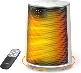 Ptc910eo Givebest Space Heater Electric Portable Heaters For Indoor Use With White