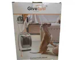 X0032icawt Givebest 1500 Watt 6 Settings Oscillating Portable Heater New