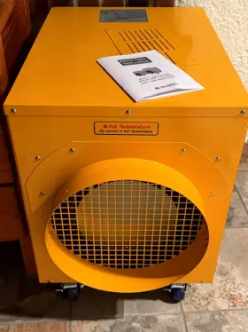 246553 Global Industrial Portable Electric Heater Model 480v 60 Hz Phase3