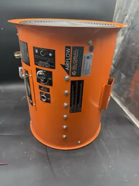 653562 Global Industrial 30 000w 3phase Portable Salamander Heater Used