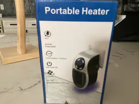 Ak8945 Gonzo Elon Musk Ultra Air Heater Plug In 500w Space Heaters For Indoor Use