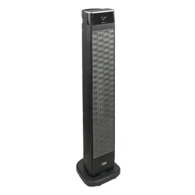 72033 Good Housekeeping Digital 30 Inch Oscillating Ceramic Tower Room Space Heater With Remote Control