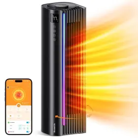 H7133 Goveelife Space Heater Pro For Large Room Smart Oscillating Ceramic