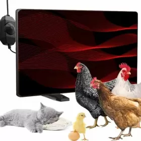 H&g Lifestyles 607816301903 Chicken Coop Heater Radiant Heat Panel Warmer For Cozy