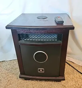 Hs-1500-ilo H&s Heatstorm Hs1500-ilo Ds 1500 Watt Infrared Electric Heater Bluetooth Speaker Usb