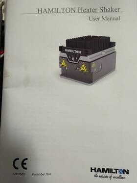 Hamilton 809018 Heater Shaker For Ml Star Line Robotic Pipetting Workstation