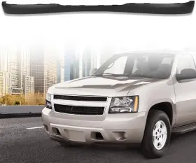 02bum4502cbk Hampton Bay Front Bumper Air Dam Deflector Lower Valance Compatible With 2007-2013 Chevy Ava