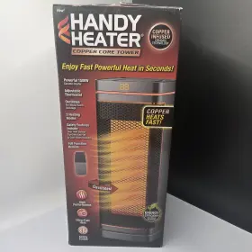 23011 Handy Heater Tower Cooper Core Personal Space Fast Powerful