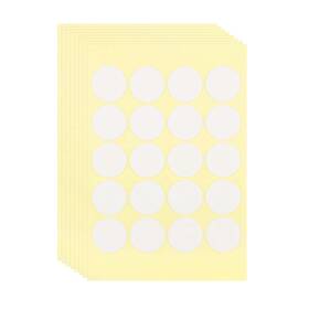 Hanwer Pus020 160 Pcs Candle Wick Stickers Double-sided Heat Resistance For