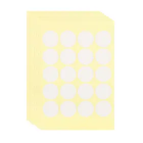 Pus020 Hanwer 160 Pcs Candle Wick Stickers Double-sided Heat Resistance For