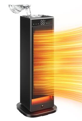 Happinter Gd9215ad39 Space Heater With Humidifier 1500w Ptc Electric Led Touchscreen Remote