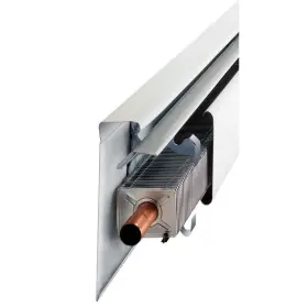 Hb750-4fa Haydon Baseboard Heater Base Fully Assembled Enclosure Element Hot Water White