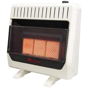 171103 Hearthsense 30 000 Btu Vent Free Multiple Dual Fuel Ng Or Lp Infrared Plaque Heater With