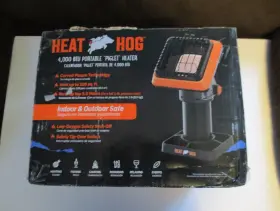 Heat Hog 657888210061 Piglet 4 000 Btu Indoor/outdoor Portable Propane Heater