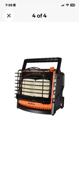 Mohh-18sln-a Heat Hog 18000 Btu Portable Tilting Radiant Propane Cylinder Heater Floor Wall Mount