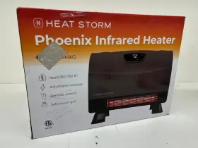 A-1500-phxg Heat Storm 1 500w Gray Electric Deluxe Indoor Floor-wall Infrared Panel Heater