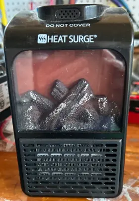 Heat Surge 679282782722 Ceramic Heater - Tested Electric Wall