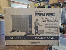 Heat Surge Drc-06 Portable Heater Power Panel Dimple Intertek 1500w