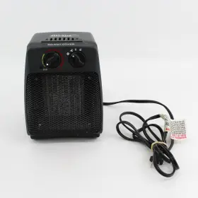 Nsb-150 Heat-wave Eb38004 Black 1500 Watts Fan Heater Model Tested/works
