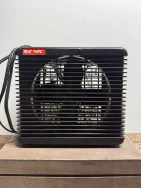 Yh-101 Heat Wave Vintage Heatwave Portable Space Heater Model Works Great -fast Ship