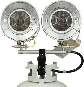 Hf30tt Heatfast 30 000 Btu Lp Gas Tank Top Heater Medium Sliver