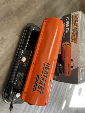 Hf75k Heatfast Portable Heater - Orange