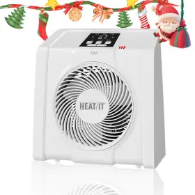 Thermostat1-12h Heatit B0cjjldzvw Space Heater For Indoor Digital Display Timerfan