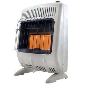 Heatstar By Enerco F156041 20 000 Btu Vent Free Radiant Natural Gas Heater With White