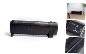 Eb98937 Heatwave 1 000 Watt Convector Baseboard Heater Black