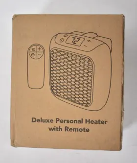 Heatwell 735541122231 Small Space Heater Plug In Mini Wall Mount Portable Indoor Use