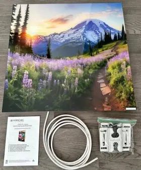 Bh-400 Herschel Infrared Wall Panel Heater Inspire Picture 420w New