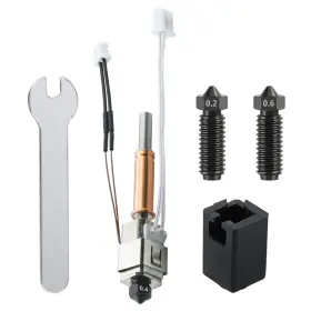 Hk-0268 Hikudiy Upgrade Ceramic Hotend For Kobra 3 V2/kobra Combo 24w 60w Extruder Print H