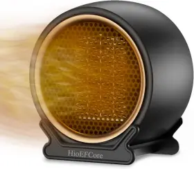 800w Hioefcore 744110645668 Space Heater For Indoor Use 1200w/800w Electric Heaters Desk