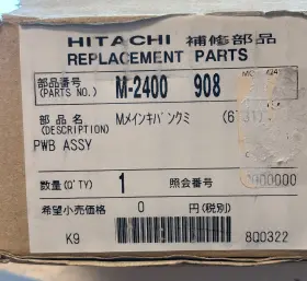 M-2400 Hitachi 6731 Replacement Parts Control Board Assembly For 908 Part Number