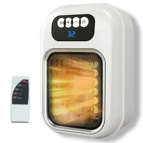 Hmolikh 653387262211 Portable Ceramic Space Heater For Indoor Use - Plug-in Wall With Timer