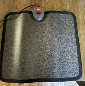Xjd-jr01 Hodeamy Heated Floor Mat Under Desk For Foot Warmer Pad 110v