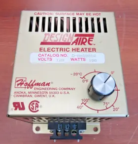 D-ah1001a Hoffman D-a1001a Designaire 100 Watt Electric Heater 120 Volt