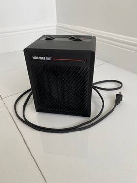 Holmes Hch-3020 Vintage Air Heater And Fan Portable Oldschool Cleaned Tested Works