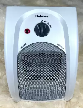Hch159w-n-tg Holmes Hch159w 1500w Compact Ceramic Space Heater In White Mint