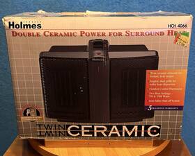 Holmes Hch4066 Twin Ceramic Heater Isolating Model # Hch 4066 Tested And Fully Works