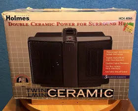 Hch4066 Holmes Twin Ceramic Heater Isolating Model # Hch 4066 Tested And Fully Works
