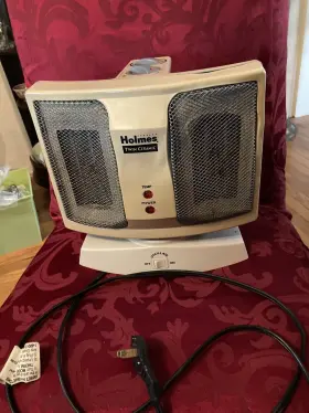 Hch4199 Holmes Twin Ceramic Heater Model # Hch 4199