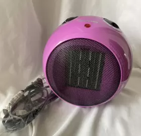 Hch9264m Holmes Rare Pink 9 Inch Round Space Heater 1500w Tested